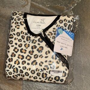 Copper Pearl Leopard Print Baby sleep sack